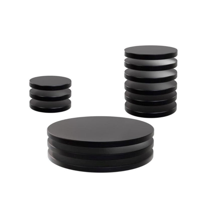 Wizkids Unpainted Miniatures - Deep Cuts - Black Round Bases (Assortment)