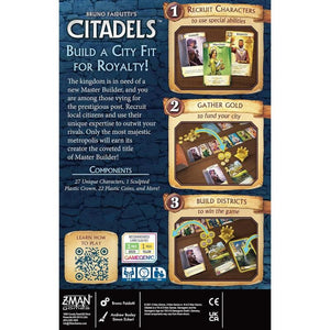 Z-Man Games Board & Card Games Citadels - Revised Edition