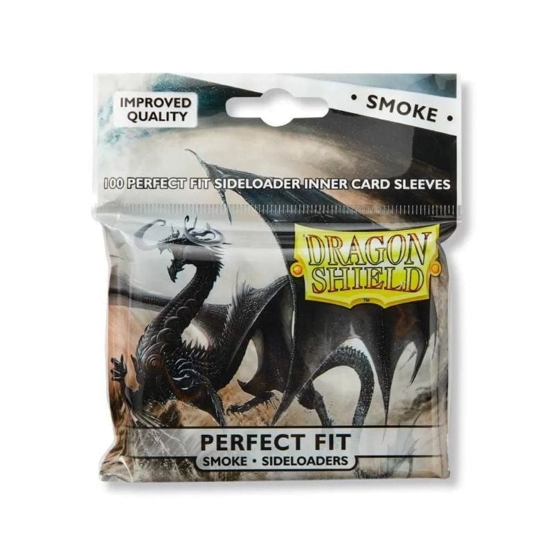 Sleeves - Dragon Shield - Perfect Fit SIDELOADER (100ct) Smoke – Gumnut