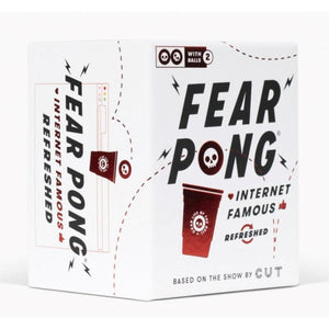 Fear Pong: Internet Famous Refreshed - Newly Updated Crazy Dares Perfect  for Parties, Game Nights, Gatherings