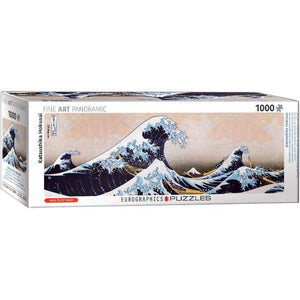 Eurographics Jigsaws Great Wave of Kanagawa (1000pc) Panorama Eurographics