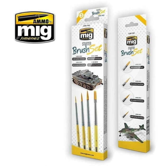 Ammo by MIG - Starter Brush Set