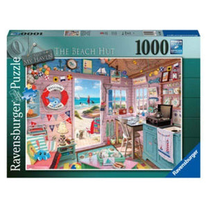 Ravensburger Jigsaws My Haven No7 - The Beach Hut (1000pc) Ravensburger