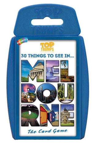 Winning Moves Board & Card Games Top Trumps - Melbourne (30 Things to do in Melbourne)