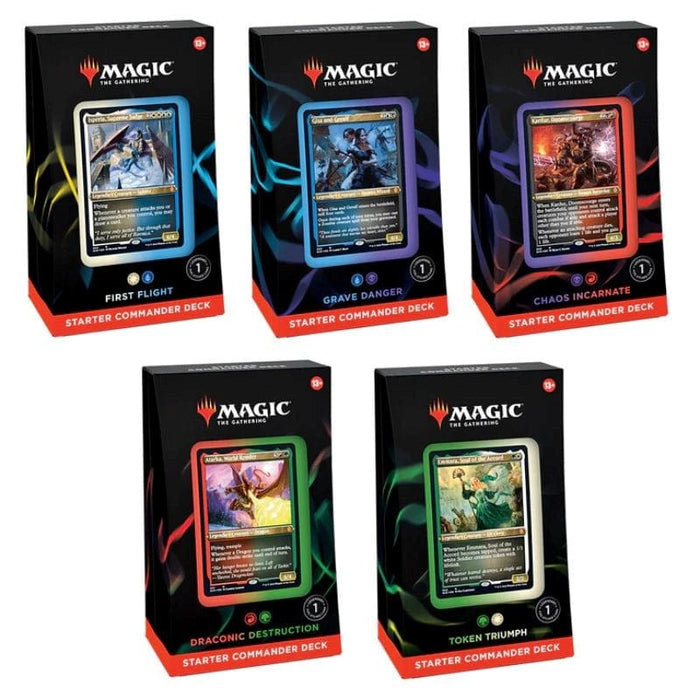 Magic: The Gathering - Commander 2022 Starter deck Display (Set of 5)