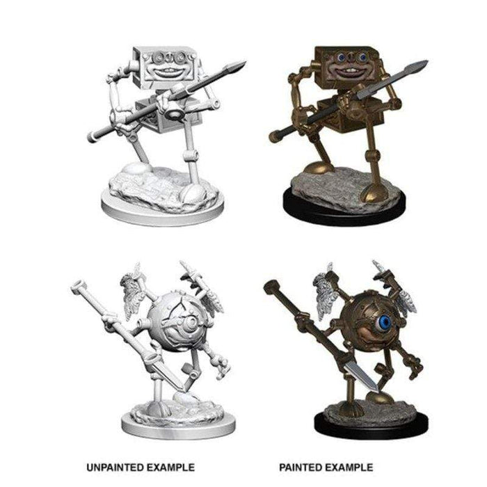 Wizkids Unpainted Miniatures - Nolzur's - Monodrone & Duodrone